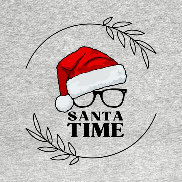 Santa Time (hat and glasses) by PersianFMts